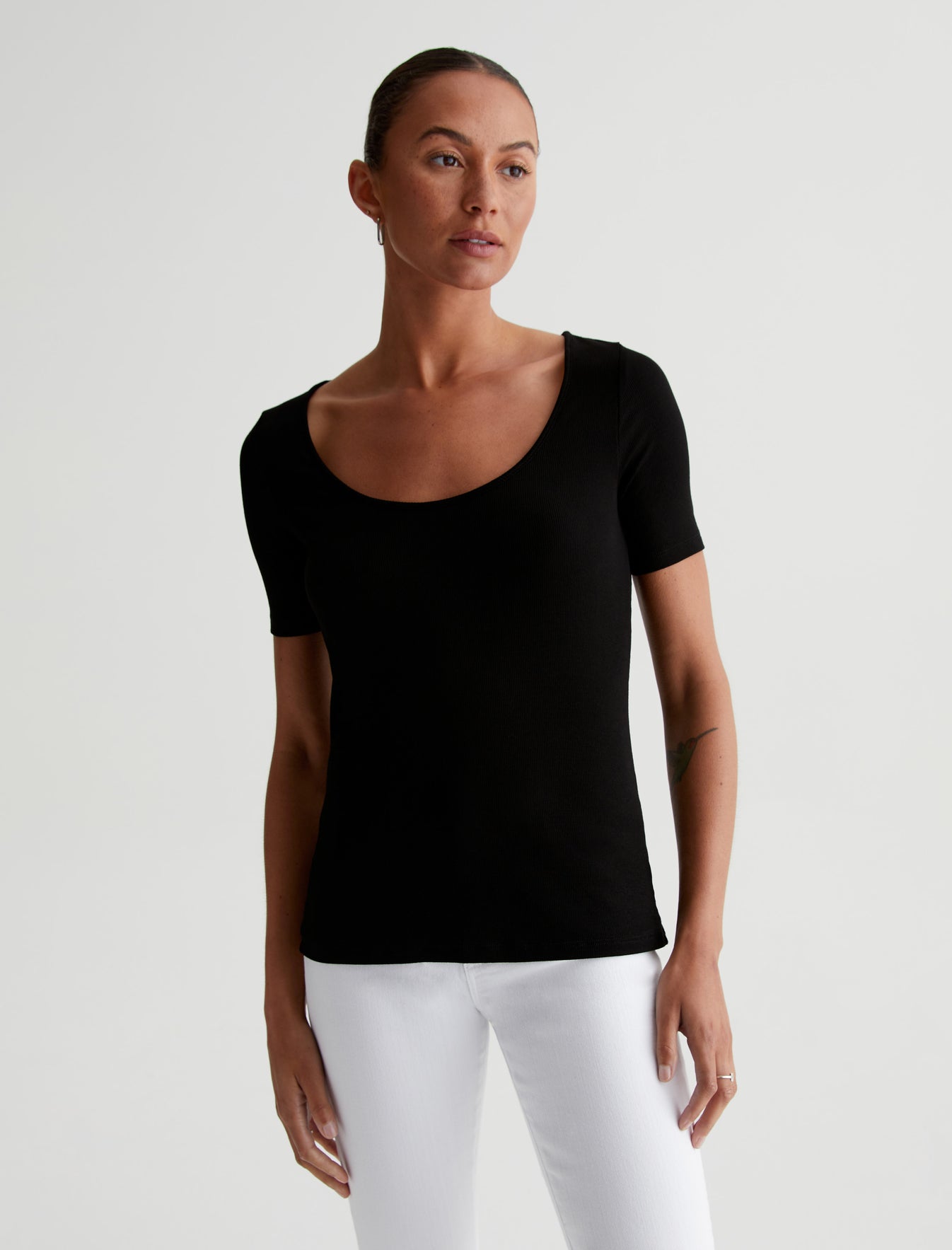 Jaxon Scoop|Scoop Neck Shirt